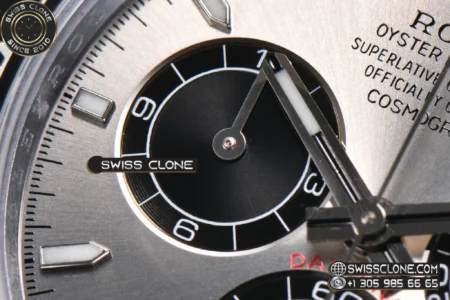 Rolex Daytona 126519 40mm UFO Gray Black Subdial Oysterflex UF4131(Free Sprung) High Resolution View