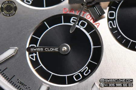 Rolex Daytona 126519 40mm UFO Gray Black Subdial Oysterflex UF4131(Free Sprung) High Resolution View