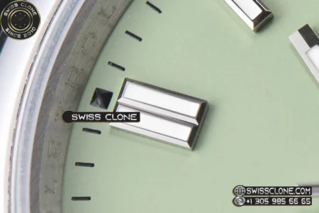 Rolex Oyster Perpetual 36mm 126000 316L Pistachio Green Dial SH3132 High Resolution View