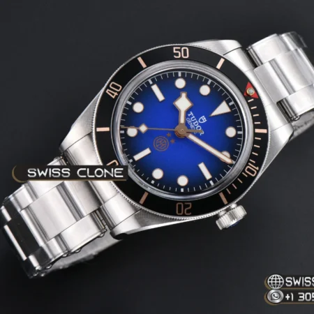 Tudor Black Bay Fifty Eight Inter Milan 39mm Gradient Blue Dial High Resolution View