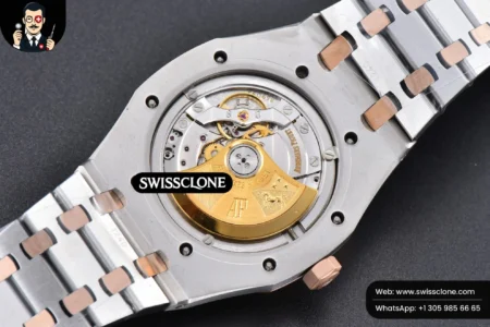 Audemars Piguet Royal Oak 15400 RG/SS 41mm IPF White Textured Dial RG/SS High Resolution View