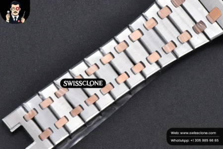Audemars Piguet Royal Oak 15400 RG/SS 41mm IPF White Textured Dial RG/SS High Resolution View