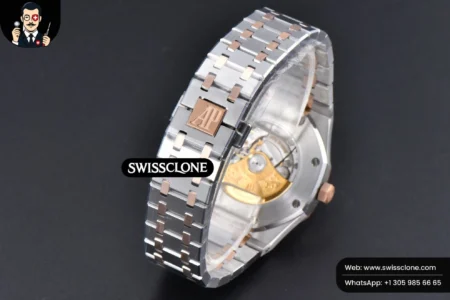 Audemars Piguet Royal Oak 15400 RG/SS 41mm IPF White Textured Dial RG/SS High Resolution View