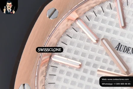 Audemars Piguet Royal Oak 15400 RG/SS 41mm IPF White Textured Dial RG/SS High Resolution View