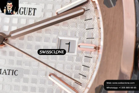 Audemars Piguet Royal Oak 15400 RG/SS 41mm IPF White Textured Dial RG/SS High Resolution View