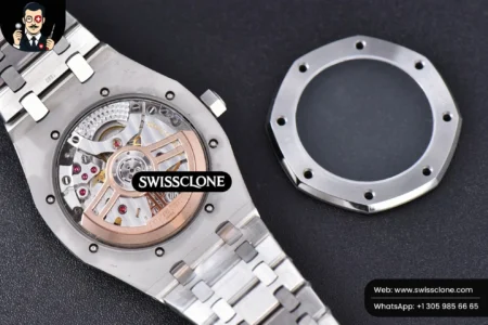 Audemars Piguet Royal Oak 15500 OMF 41mm Black Textured Dial 9015 High Resolution View