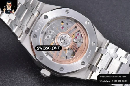 Audemars Piguet Royal Oak 15500 OMF 41mm Black Textured Dial 9015 High Resolution View