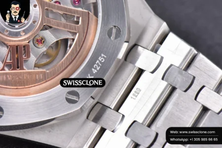 Audemars Piguet Royal Oak 15500 OMF 41mm Black Textured Dial 9015 High Resolution View