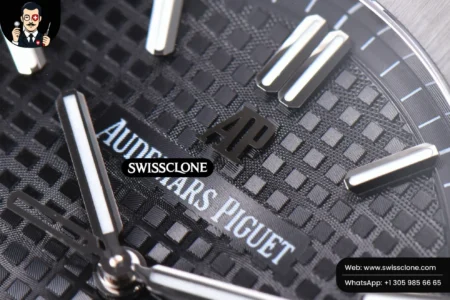 Audemars Piguet Royal Oak 15500 OMF 41mm Black Textured Dial 9015 High Resolution View