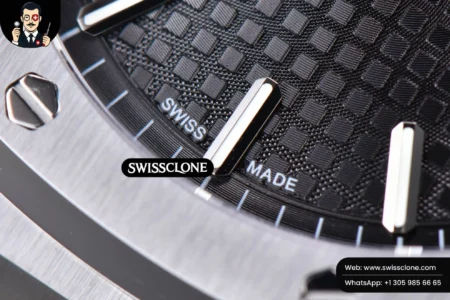Audemars Piguet Royal Oak 15500 OMF 41mm Black Textured Dial 9015 High Resolution View