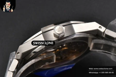 Audemars Piguet Royal Oak 15500 41mm Black Textured Dial High Resolution View