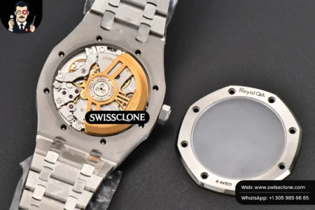 Audemars Piguet Royal Oak 15500 41mm Black Textured Dial High Resolution View