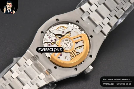 Audemars Piguet Royal Oak 15500 41mm Black Textured Dial High Resolution View