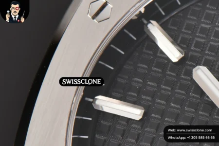 Audemars Piguet Royal Oak 15500 41mm Black Textured Dial High Resolution View