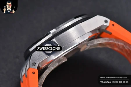Audemars Piguet Royal Oak Offshore Diver 15710 Orange JF 42mm Orange Rubber High Resolution View