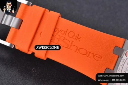 Audemars Piguet Royal Oak Offshore Diver 15710 Orange JF 42mm Orange Rubber High Resolution View