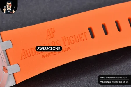 Audemars Piguet Royal Oak Offshore Diver 15710 Orange JF 42mm Orange Rubber High Resolution View