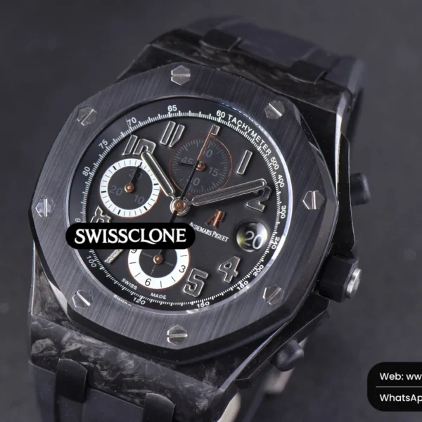 Audemars Piguet Royal Oak Offshore 2640IRO JF 44mm Black/Silver Dial Rubber High Resolution View