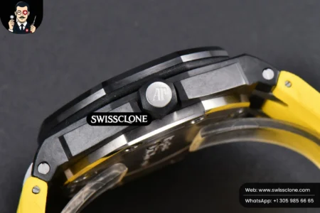 Audemars Piguet Royal Oak Offshore Diver 42mm IPF Black/Yellow Dial Yellow Rubber MY9015 High Resolution View
