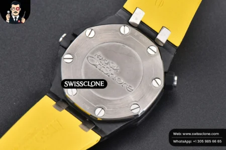 Audemars Piguet Royal Oak Offshore Diver 42mm IPF Black/Yellow Dial Yellow Rubber MY9015 High Resolution View