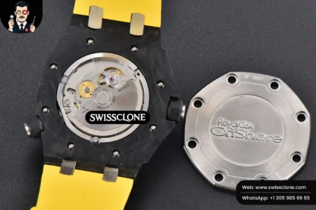 Audemars Piguet Royal Oak Offshore Diver 42mm IPF Black/Yellow Dial Yellow Rubber MY9015 High Resolution View
