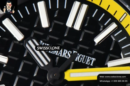 Audemars Piguet Royal Oak Offshore Diver 42mm IPF Black/Yellow Dial Yellow Rubber MY9015 High Resolution View