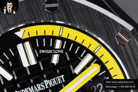 Audemars Piguet Royal Oak Offshore Diver 42mm IPF Black/Yellow Dial Yellow Rubber MY9015 High Resolution View