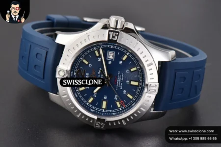 Rolex Avenger Automatic 43mm TF Blue Dial Blue Nylon High Resolution View
