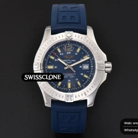 Rolex Avenger Automatic 43mm TF Blue Dial Blue Nylon High Resolution View
