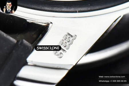 Rolex Blancpain Fifty Fathoms 5008B Barakuda 40mm GSF Black Dial Black Rubber High Resolution View