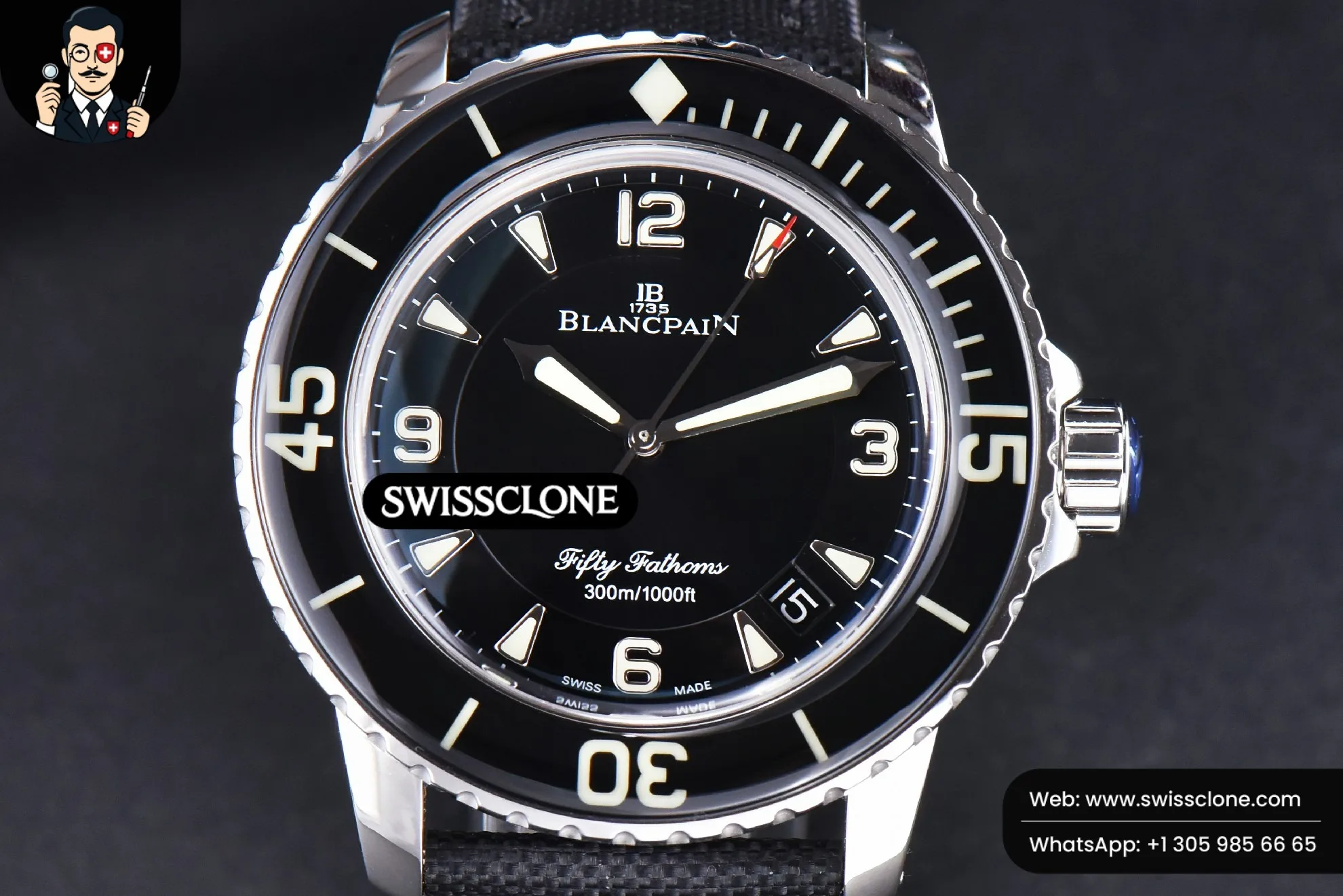 Fifty Fathoms A2836 Super Clone - 2