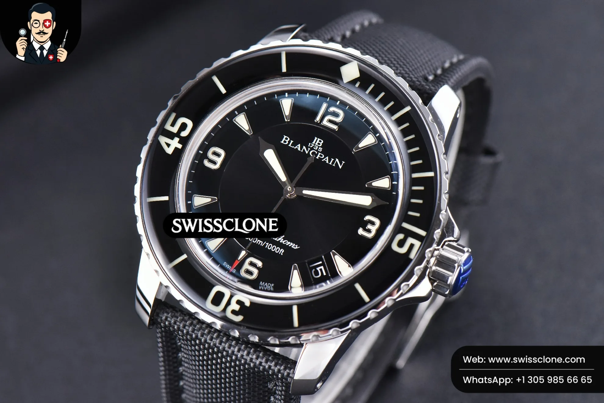 Fifty Fathoms A2836 Super Clone - 3