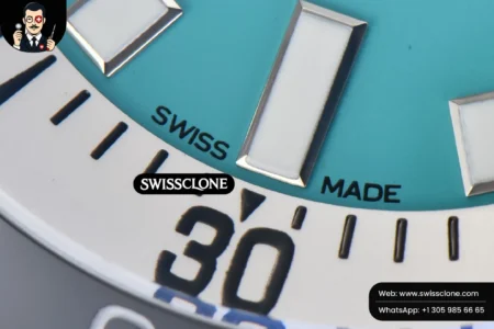 Breitling SuperOcean 44mm TF Tiffany Blue/White Dial High Resolution View