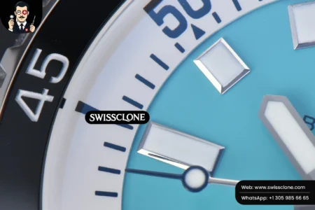 Breitling SuperOcean 44mm TF Tiffany Blue/White Dial High Resolution View