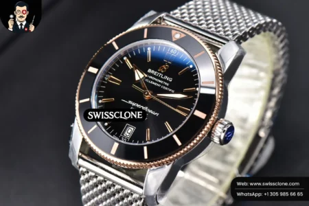 Breitling SuperOcean Heritage II GF 42mm Black Dial High Resolution View