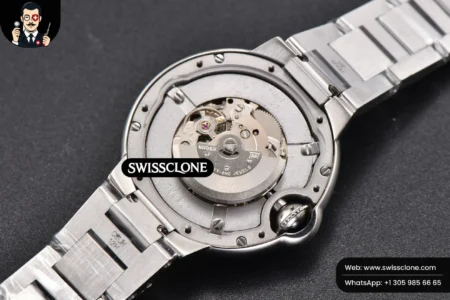 Cartier Ballon Bleu 33mm AF Ice Blue Dial High Resolution View