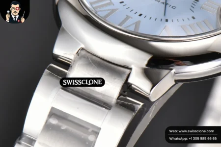 Cartier Ballon Bleu 33mm AF Ice Blue Dial High Resolution View
