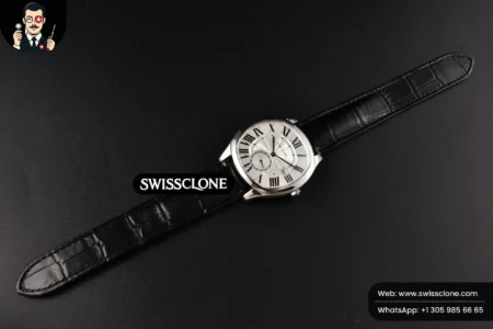 Cartier Drive De Cartier 40mm White Dial Black Leather High Resolution View