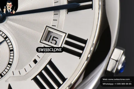 Cartier Drive De Cartier 40mm White Dial Black Leather High Resolution View
