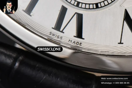 Cartier Drive De Cartier 40mm White Dial Black Leather High Resolution View