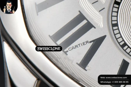 Cartier Drive De Cartier 40mm White Dial Black Leather High Resolution View