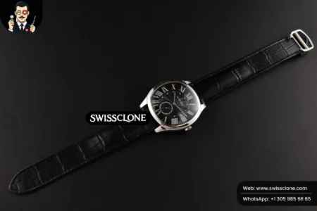 Cartier Drive De Cartier 40mm Black Dial Black Leather High Resolution View