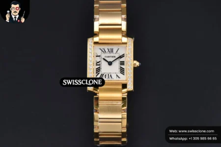 Cartier Tank Francaise Small Diamond 25.7mmx21.2mm 8848F Quartz High Resolution View