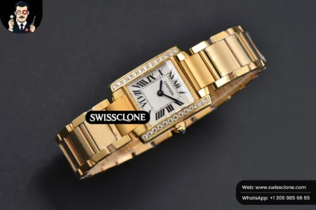 Cartier Tank Francaise Small Diamond 25.7mmx21.2mm 8848F Quartz High Resolution View