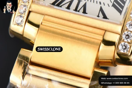 Cartier Tank Francaise Small Diamond 25.7mmx21.2mm 8848F Quartz High Resolution View
