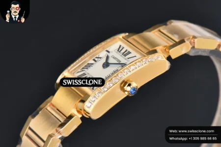 Cartier Tank Francaise Small Diamond 25.7mmx21.2mm 8848F Quartz High Resolution View