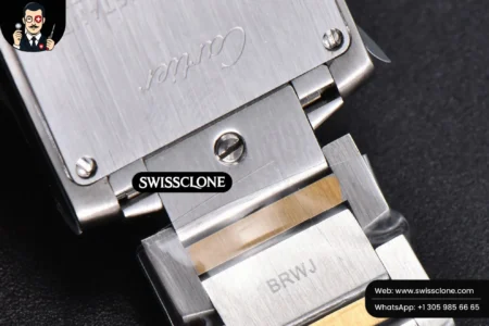 Cartier Tank Francaise Small Diamond 25.7mmx21.2mm 8848F YG/SS Quartz High Resolution View