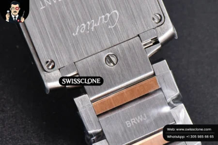 Cartier Tank Francaise Small 25.7mmx21.2mm 8848F RG/SS Quartz High Resolution View
