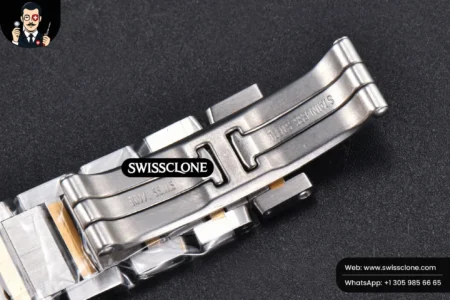 Cartier Tank Francaise Small 25.7mmx21.2mm 8848F Diamond Marker YG/SS Quartz High Resolution View