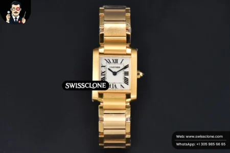 Cartier Tank Francaise Small 25.7mmx21.2mm 8848F Quartz High Resolution View